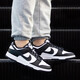 
NIKE Nike men's shoes women's shoes Dunk Low low top men's and women's couples sports skateboard casual fashion shoes CW1590(GS)/DD1391-100 black and white panda 38.5
