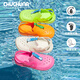 Chuchuna 2025 zapatillas para niños nuevos zapatos de playa para niños zapatos de verano sandalias sin deslizamiento de niñas fuera blanca 33