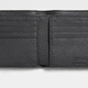 Zegna [Geschenk] Jenia -Tasche Schwarzer Hirschhaut Brieftasche schwarz eine Größe