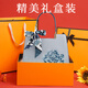 BEBIPRO+ gives mom birthday gift bag women's bag 50 years old 40 practical elder 60 ladies handbag 2025 new mother 780 blue peony exquisite gift box