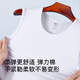 Seven Wolf [100% cotton + wide shoulder] vest for men pure cotton summer sweat-absorbing and breathable vest sweat shirt full cotton sports sleeveless