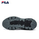 斐乐（FILA）男女同款跑步鞋舒适轻便慢跑透气休闲运动鞋七夕送掠夺者情侣鞋 黑/中灰-BM【男款】 43