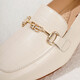 Belle Pendler -Slipper Frauen Schafe Leder geprägt von einzelnen Schuhen BZ520CA3 Beige 37