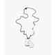 Collar de hombres diesel Accesorios de moda simples de moda DX11730 Regalo de San Valentín Regalo Silver/Steel OS de acero