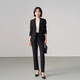 Lady Bird black formal suit women's professional small man interview wear public examination high-end suit jacket