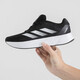 Adidas offizielle Website Herrenschuhe, neue Sommer-Low-Top-Polster-Turnschuhe Freizeitschuhe, kleine Kokosnusskleidung-resistente Laufschuhe ID9849/Schwarz und Weiß 40 245mm
