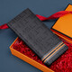 Mashalanti Long Herren Brieftasche Ultra-dünne Brieftasche große Kapazität Kupplungskartentasche Praktisches Geburtstagsgeschenk für Freund und Ehemann