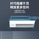 Panasonic kitchen air conditioner integrated built-in, highly efficient, oil-proof, powerful refrigeration, original LED lamp, suitable for new house installation, 1 HP WIFI intelligent control丨Voice intelligent control丨Luxury external air suction