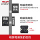 德力西（DELIXI）明装款CD158开关插座面板无框纯平大板热水器大功率插座开关墙壁 五孔插座