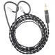 AcroLINK 4-strand sterling silver fever earphone upgrade cable Shure 846/im50/um3x/ie80/ls70 MMCX series 4.4 balance straight head