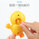 Lei Lang's two-pack Douyin same style baby bath children's bathroom wind-up swimming turtle duck water toy baby bath small animal toy little yellow duck