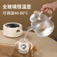 Multifunctional health pot for those who are good at it, all-glass teapot, kettle, baby-specific constant temperature kettle, electric kettle, one-piece flower teapot, small 2024 new tea maker, thermal kettle, 2L constant temperature model (adjustable temperature) + 304 tea leakage