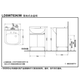 
TOTO bathroom cabinet combination set LDSW753W integrated ceramic 75CM Zhijie basin small apartment pulling faucet (06-D) White bathroom cabinet [excluding faucet] 75CM