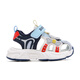 Babudou children's shoes for summer soft sole toddler shoes for boys breathable sports sandals 105342078 Navy Blue/Shallow Moon 24