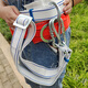 National standard thickened electrician's safety belt power belt climbing telephone pole outdoor tree anti-fall fence safety belt national standard electrician's safety belt_double hook white model