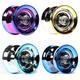 Juguetes para niños de yoyo especial yoyo sleep live swing automático swing yoyo joys boys compran dos más uno [rojo caliente + rico oro + bosque verde]