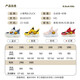 B.Duck little yellow duck children's shoes for boys' sneakers two cotton winter new children's shoes for girls' cotton shoes for babies blue rice size 30 suitable for foot length 18.4-18.9cm