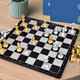 Yusheng chess folding magnetic mini large chess set for beginners, students and children's gift (extra large size) magnetic chess + with double queen