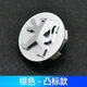 Dongfeng Peugeot hub cap 307 308 408 508 3008 4008 5008 logo tire center cover standard accessories silver [flat standard] 1 piece