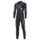 ZCCO3mm wetsuit one-piece men's warm elastic wear-resistant wet suit cold-proof wetsuit winter swimming suit SCR black S