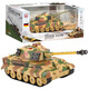 Witten großer Ladung Fernbedienungskontrolle Tiger Panzer Spielzeug Panzerfahrzeug Kindermodell Spielzeuggeschenk Boy Fernbedienung Battle Battle Tank