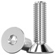 Tianzhuo Hardware 201 stainless steel countersunk head hexagonal screws flat head screws extended flat cup bolts M3M4M5M6M8M10M12 M6*18-25 only