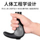 西骑者（WestBiking）自行车手把套橡胶山地车副把手通用单车握把牛角手柄套配件