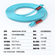 Nokoxin Telecommunications Grade Fibre Cable OM3 100 Gigabit Multimode Dual Core Faser Jumper LC-LC gepanzerte Anti-Bending-Maschinenzimmertechnik Spezialfaser-Spring-Heckfaser 10 Gigabit Multimode Dual Core LC-LC (OM3) 30 Meter