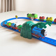 Magnetic Thomas Train Electric Series Alloy Track Car's Children's 3-6 años Boy Toy Regalo 1 Cabeza eléctrica + 1 tren pequeño + 11