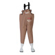 Xionghuo children's waders size 26 outdoor wading pants with pocket straps waterproof one-piece rain pants wading suit for sea wear