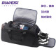 BUWEISI SL011 black portable travel bag for men, large capacity, extra large sports bag, wear-resistant men's waterproof handbag, fitness bag, business trip bag, luggage bag