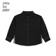 Jnby by JNBY Jiangnan Buyi children's clothing autumn and winter loose long-sleeved corduroy ribbon shirt boys and girls 1O8217560 005/near black 110 cm