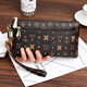Changyin Nouvelle version coréenne Simple Femme's Clutch Casual Versatile Femme pour femmes Mobile Portefeuille Portefeuille Hand Grab Sac à main à la mode 521 Mètres blancs