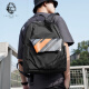 Laorentou (LAORENTOU) Trendy Men's Backpack Backpack Large Capacity Multifunctional Computer Bag Men's Bag Student School Bag Casual Travel Bag Black