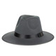 Woodpecker (TUCANO) Shanghai Tang Xu Wenqiang's same style big-brimmed top hat for men Michael Jackson stage performance jazz hat black M (56-58cm)