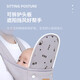 Otter Hui bébé Holding S Device nouveau-né Baby Baby Baby Baby Horizontal Front Hug Style Freering Hands Travel Simple Multifonctionnel et Lightweight Baby Strap Grey - Single Taille