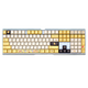 CHERRY Cherry Pikachu theme custom keyboard Pokémon POKEMON Customized gaming keyboard E-sports keyboard MX3.0S mechanical keyboard Aluminum Tuotuo alloy Wired MX3.0S Pikachu White matte black axis Hard feel and fast rebound game recommendations