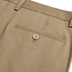
Dancing with the wolf [Cotton-Function Comfortable] Casual Commuter Mid-waist Stretch Comfortable Versatile Men's Trousers 701 Khaki 38