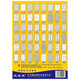 Longchenghai A4 standard sticker label printing paper supermarket pharmacy factory office model noted indicating label paper 36 models Specifications 1276# (Specifications70*42.4/grid) 21 grids/piece