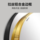 Babuqi aluminum alloy dressing mirror household full-body mirror wall hanging fitting mirror wall hanging mirror wall hanging mirror wall hanging bedroom light luxury brass gold brushed 400mm*1500mm safety and explosion-proof