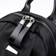 Double Star Rucksack Damen-Wear-Resistant Rucksack Freizeit-Reisetasche Mama-Tasche große Kapazität Wasserresistente Schulbeutel Schwarz (Standardmodell)