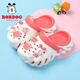 
Babudou children's shoes children's slippers girls hole shoes summer baby sandals 117542004 rose pink 190