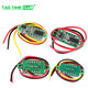 0.36 inch 0.28 two-wire three-wire voltmeter digital DC meter variable precision power display component 3-wire yellow (0.28 inch)