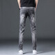 Diotu Autumn New Men's Jeans Light Luxury Brand Trendy Brand Pantalon Slim Ajustement Slim Pantalon Fashion Pantalon Men de mode Pantalon FRENDY Youth Tendy Heavy and Fasha