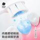 babycare牙刷 儿童牙刷成长牙具2-6岁 软毛牙刷含氟刷头口腔清洁 洛克黄
