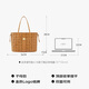 MCM Commuting Popular LIZ Medium Reversible Mother Tote Shopping Bag Cognac Color Christmas Gift