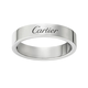 Cartier ring Cartier CDE series wedding ring for men and women, 4 mm wide B4098000 18K rose gold 61