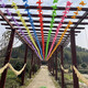 Yingrong Windmill Outdoor Dekoration Sport trifft Kindergärtnerin Kinder handgefertigtes Windmühlenspielzeug hängen Salon Vierblatt 7cm100 mit Stangen Siehe Hauptbild
