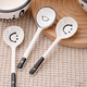 Super popular 4.75-inch rice bowl, large-capacity food supplement bowl, ceramic bowl, smiley face bowl, 2 bowls, 2 scoops