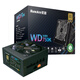 Huntkey WD750K Vollmodul Goldmedaille 750W Computer Netzteil (80plus Goldmedaille/Einzelkanal 60A/Vollspannung/LLC+SR+DC-DC/Intelligent Temperaturregelung)